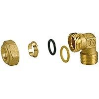 Угловое соединение Giacomini 3/4x18 с наружной резьбой для медных труб R562Y121