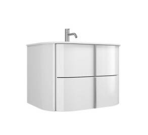 Тумба под раковину Burgbad Lavo 2.0 720х495х492 мм White high gloss SFZP072F5048C0037G0227