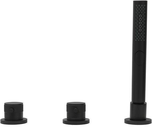 Смеситель на борт ванны Allen Brau Priority черный матовый 5.31007-31