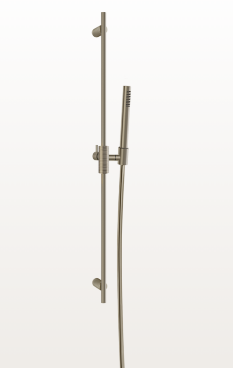 Штанга для душа Gessi Habito Trame 900 мм со шлангом 1500 мм Finox Brushed Nickel 70345149