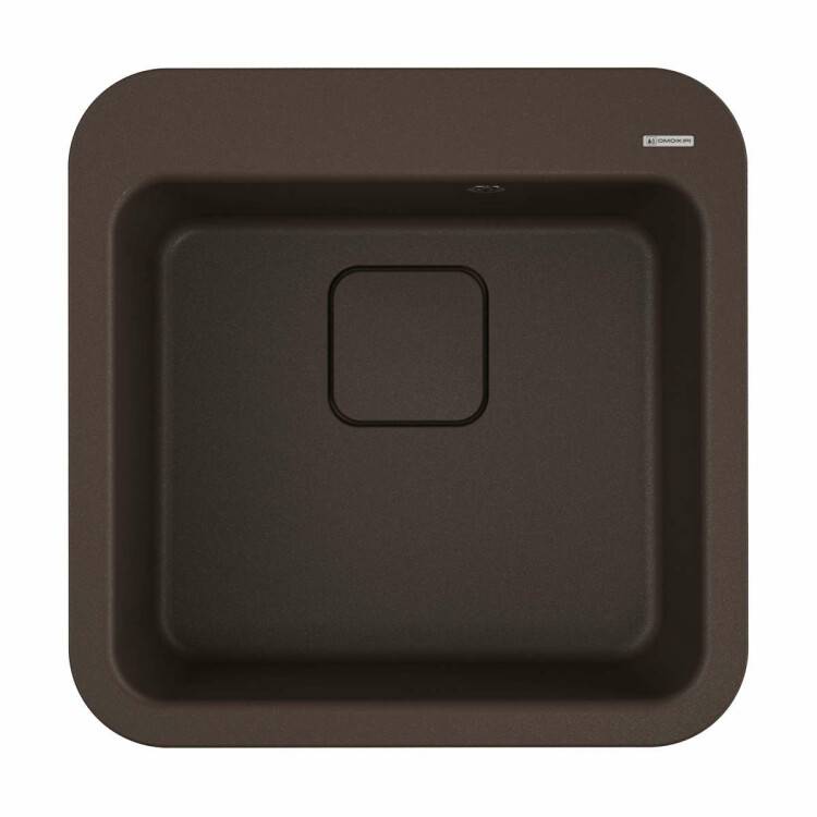Кухонная мойка OMOIKIRI Tasogare 51 темный шоколад 510x510 мм 4993741