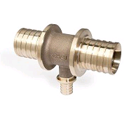 Тройник SANHA 3fit-Press 40х20х40 мм бронза 14570673001