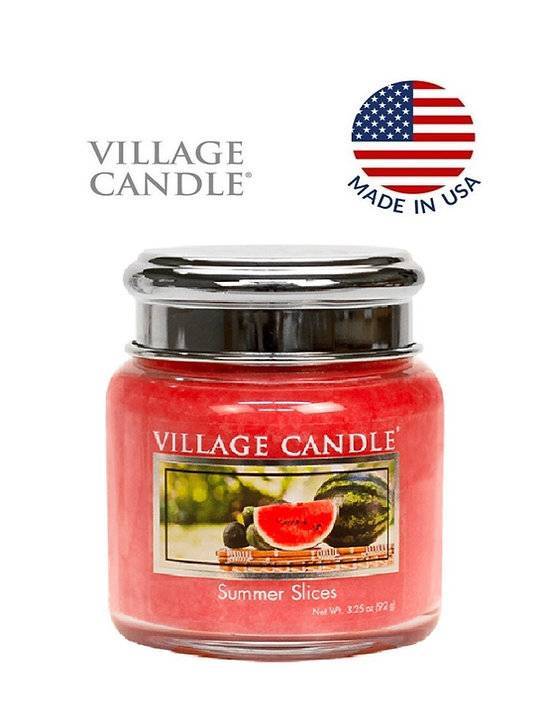 Ароматическая свеча Village Candle Сочный арбуз 92 г 10158