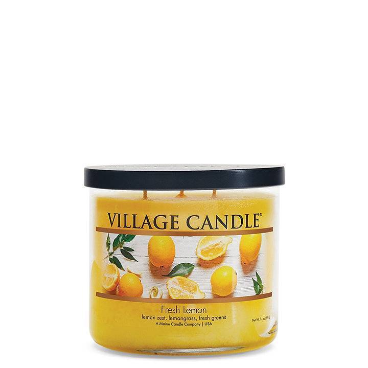 Ароматическая свеча Village Candle Лимонный фреш 396 г 10105