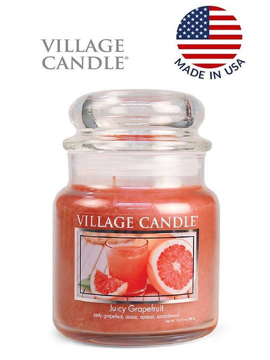 Ароматическая свеча Village Candle Сочный грейпфрут 389 г 10113