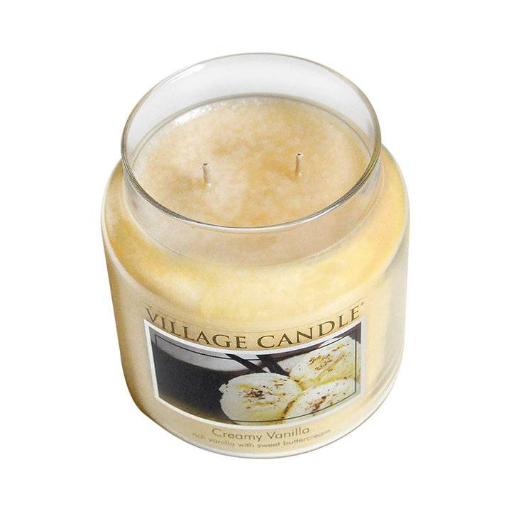 Ароматическая свеча Village Candle Сливочный крем и ваниль 389 г 10081