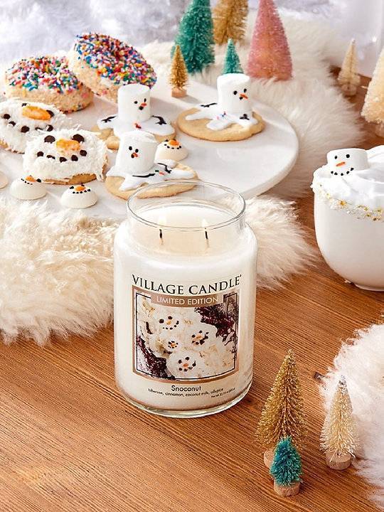 Ароматическая свеча Village Candle Coconut Milk Кокосовое молоко 389 г 10140