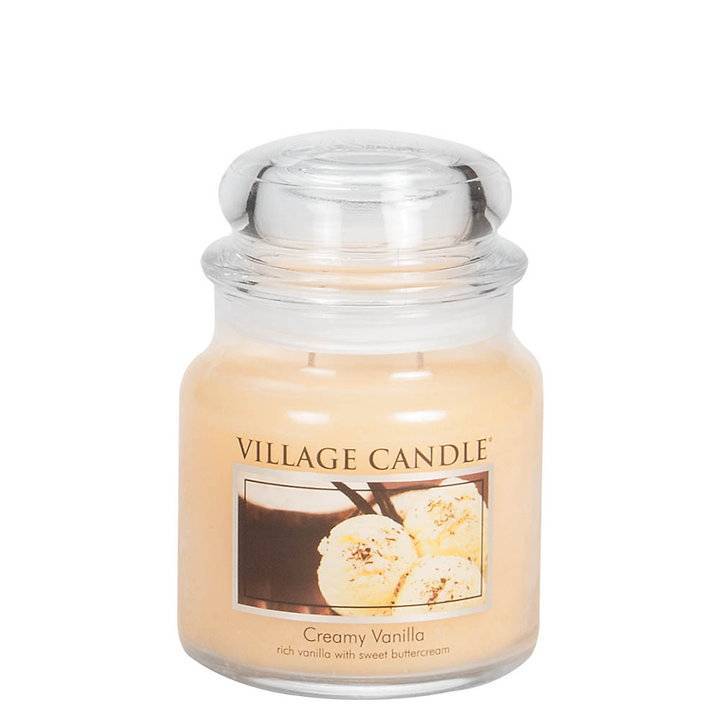 Ароматическая свеча Village Candle Сливочный крем и ваниль 389 г 10081
