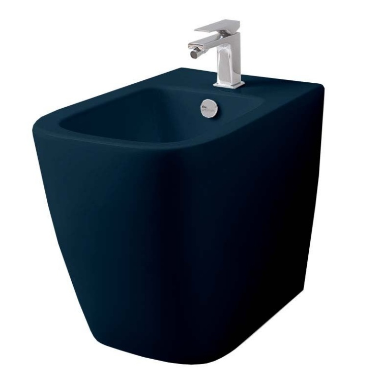 Биде напольное Artceram A16 360x520 мм черный матовый Notte ASB0023600