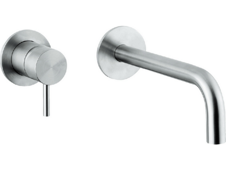 Смеситель для раковины Cisal Xion однорычажный высокий Brushed Stainless Steel XI002510D1