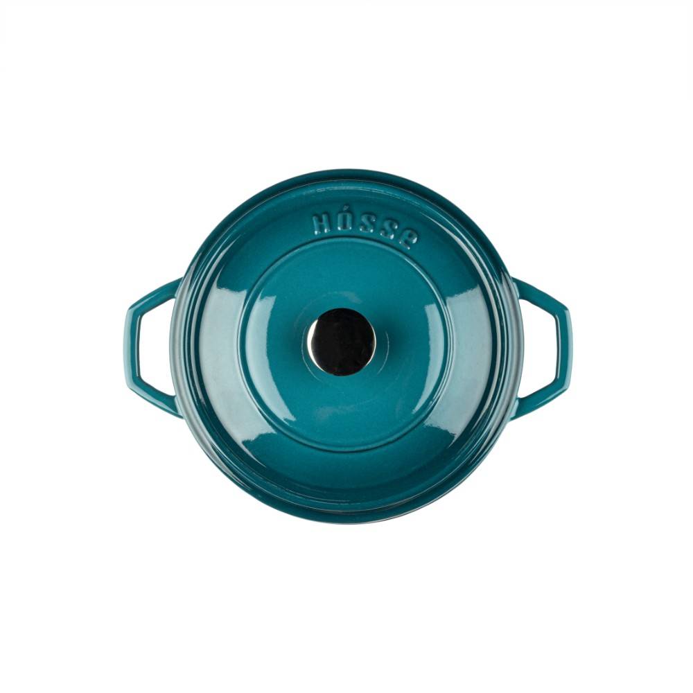 Кастрюля глубокая Hascevher Y DT 20 см Blue A908020