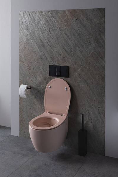 Чаша подвесного унитаза Allen Brau Fantasy розовый 4.11004.SM