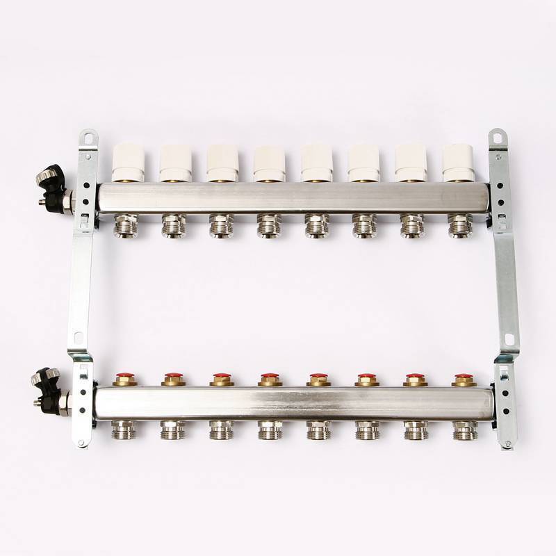 Коллекторная группа Uni-Fitt 451I 1x3/4 13 выходов из нержавеющей стали 451I4313.R
