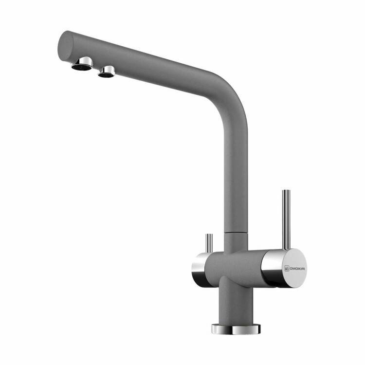Смеситель для кухни OMOIKIRI Nagano платина 4994064