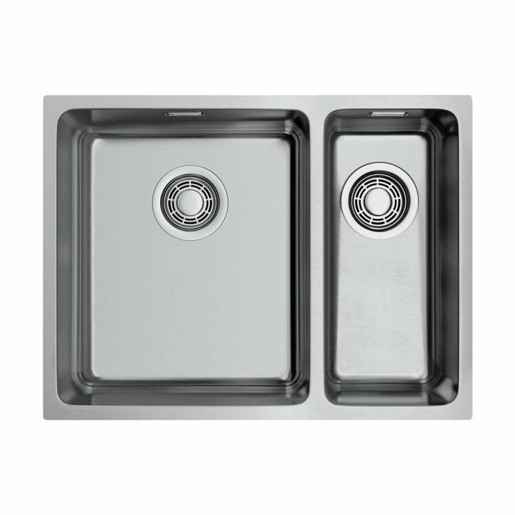 Кухонная мойка OMOIKIRI Tadzava 58-2U/IF 580x440 мм 2 чаши нержавеющая сталь 4993774