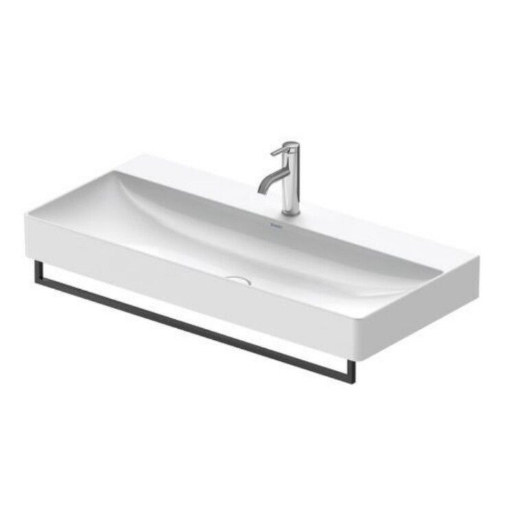Полотенцедержатель Duravit для раковины 941 мм черный матовый 0031194600