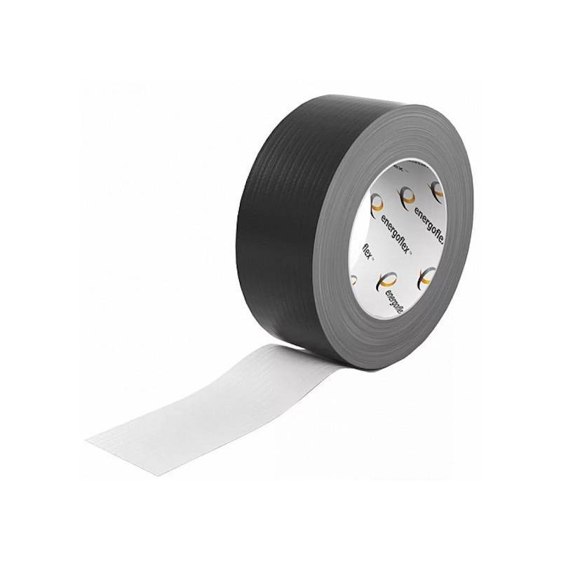 Лента алюминиевая самоклеящаяся Energoflex 48 мм х 50 м черная EFXL04850ARSKBK
