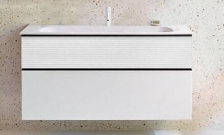 Тумба под раковину Burgbad Fiumo 1020х490х610 мм белый матовый SFXN102F3956FOT2G0200