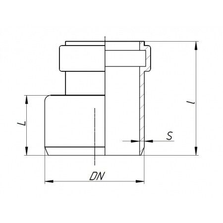 Редукция Ostendorf Skolan Safe 160/125 мм светло-серая RAL 7035 337700