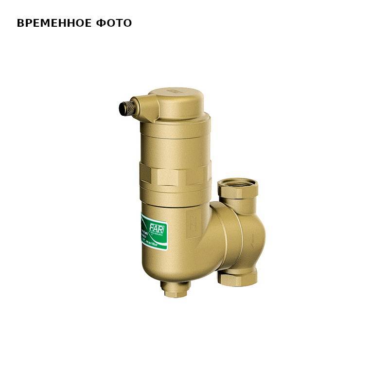 Деаэратор FAR компактный с поворотным соединением 1 хром FA 2254 1C