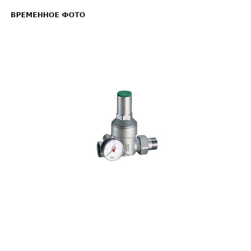 Редуктор давления FAR 3/4 НР-ВР с манометром 1-6 бар PN25 хром FA 2835 34