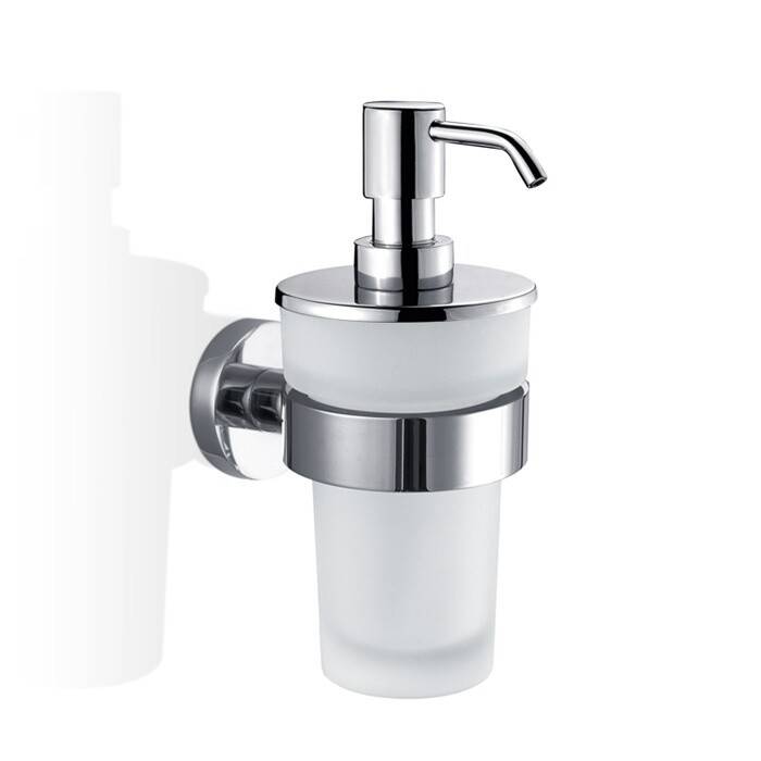 Дозатор для жидкого мыла Decor Walther Basic WSP 80х100х180 мм хром 0530800