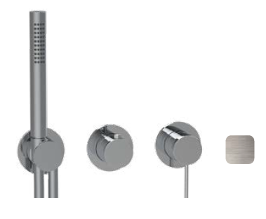 Смеситель для душа Almar 316 Stainless Steel никель брашированный E180142NB