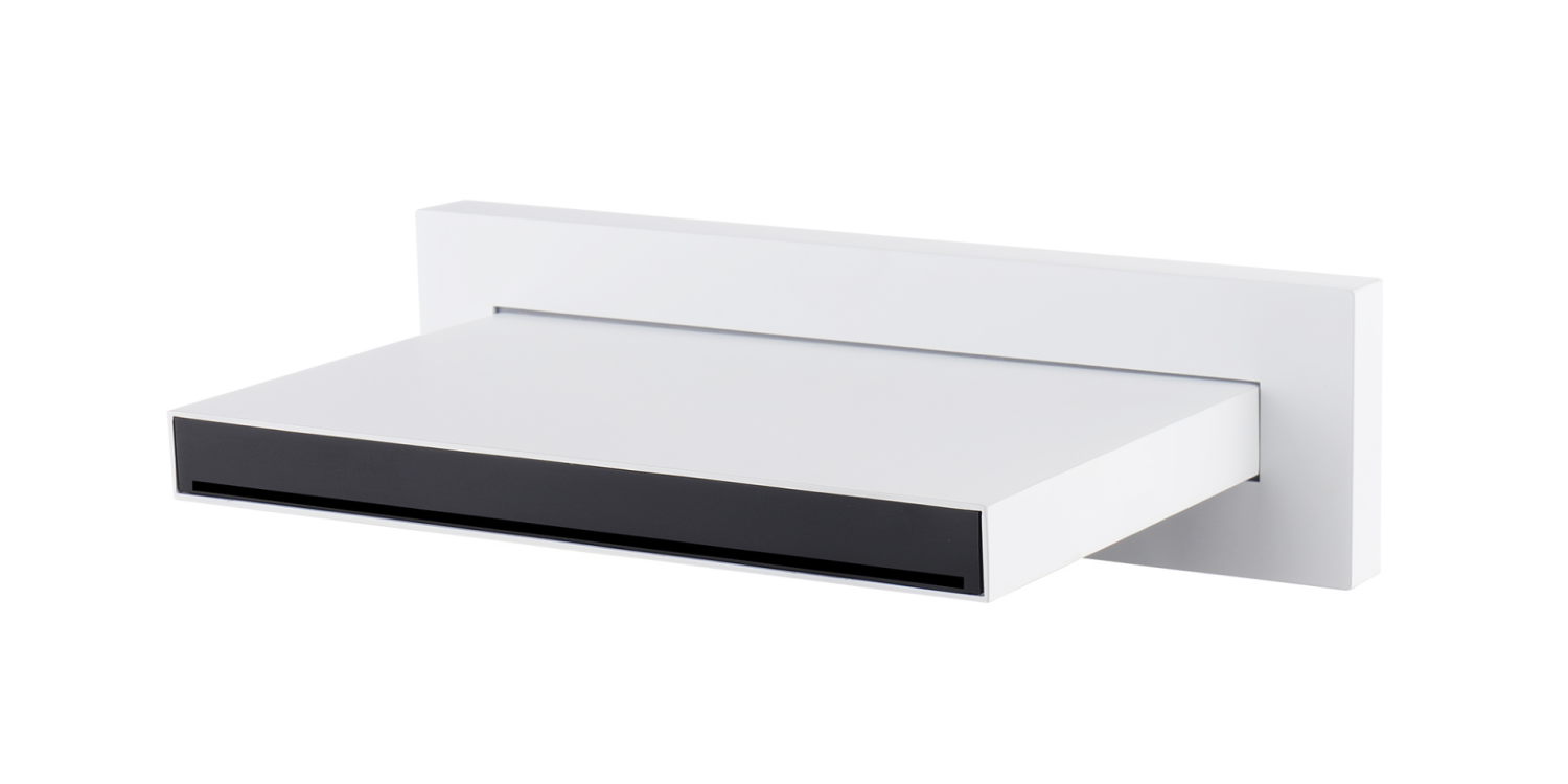 Излив настенный каскадный Boheme Zodiac 12.8 см матовый белый 625/2-MW