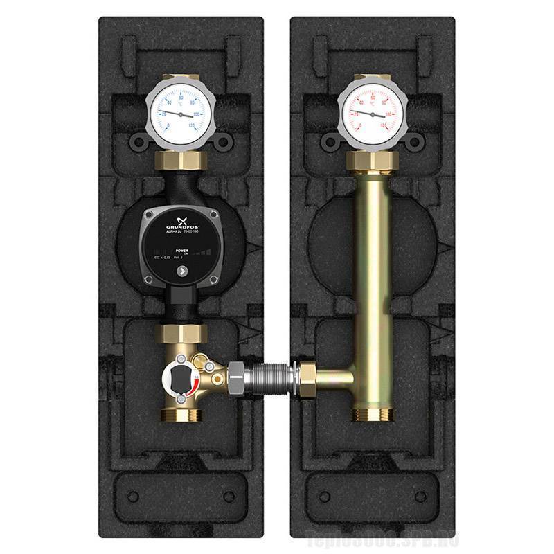 Насосно-смесительный модуль Meibes V-MK 1 1/4 без насоса Поколение 8+ M66834EA