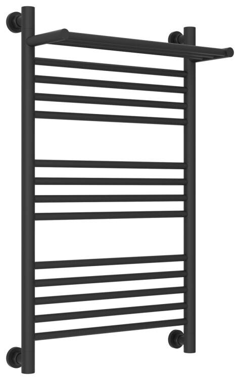 Полотенцесушитель водяной Сунержа Богема с 1 полкой 800x500 мм темный титан муар 15-0223-8050