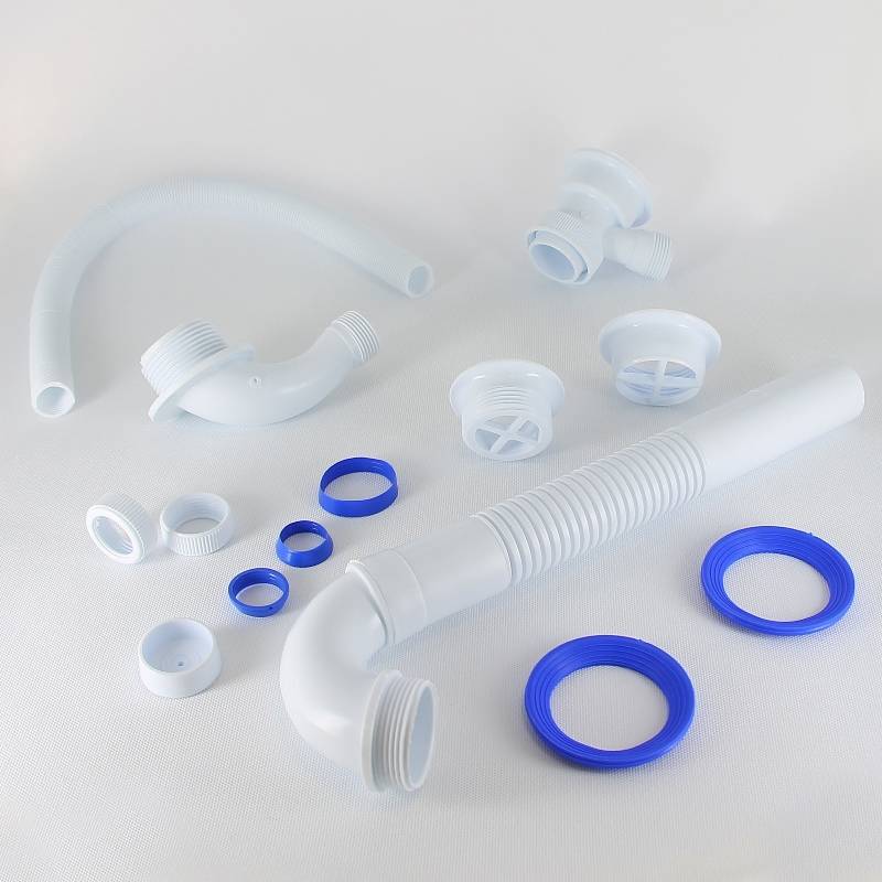 Слив-перелив для ванны Wirquin Эконом поворотный L500 мм с гофропатрубком 30980143