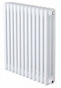 Радиатор стальной трубчатый Zehnder Charleston 3180 12 секций боковое подключение 3/4 RAL 9016 3180/12