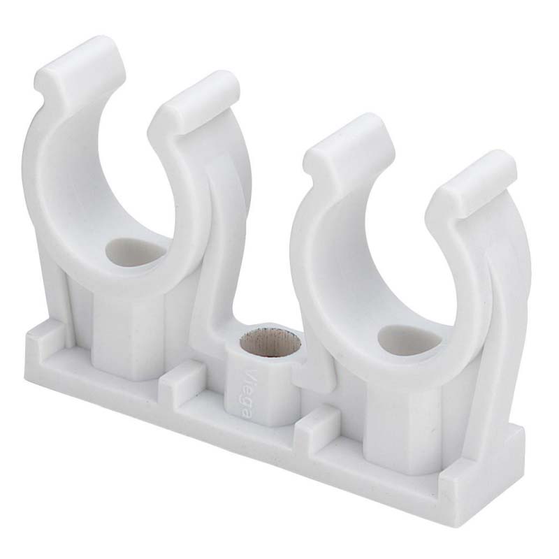 Крепление двойное Heisskraft 18 мм для труб 100100