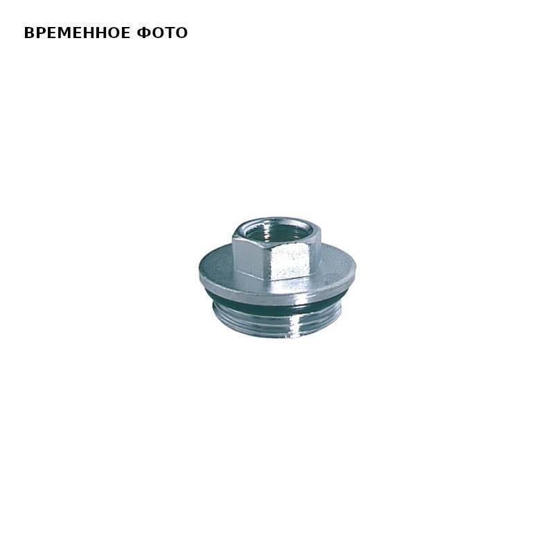 Переходник концевой FAR 3/4 НР х 1/2 ВР хромированный FK 4200 3412