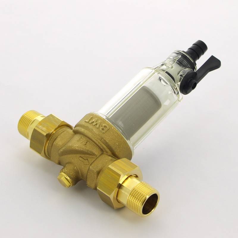 Фильтр промывной BWT Protector mini C/R 3/4 100 мкм для холодной воды 810524