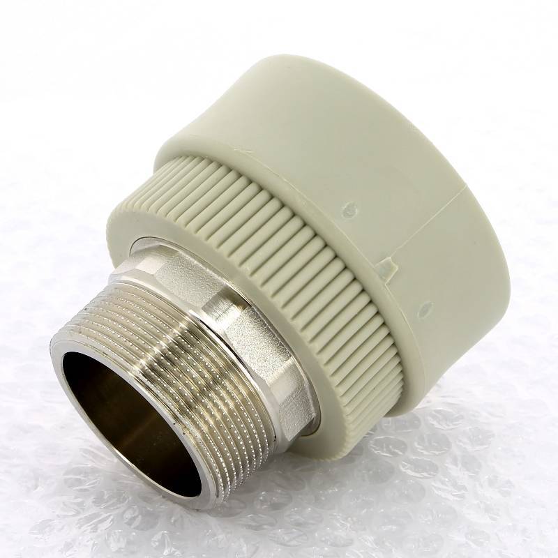 Муфта полипропиленовая FV-Plast с наружной резьбой 63x2 215063