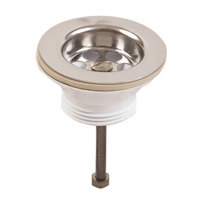 Выпуск для умывальника Wirquin 63 мм 1 1/4 нержавеющая сталь 30718055