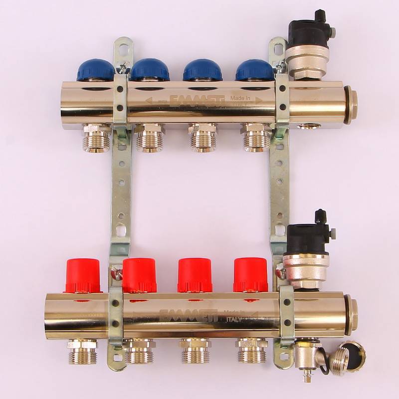 Коллекторная группа Emmeti TOPWAY 1 x 3/4 EK 4 выхода 01298714