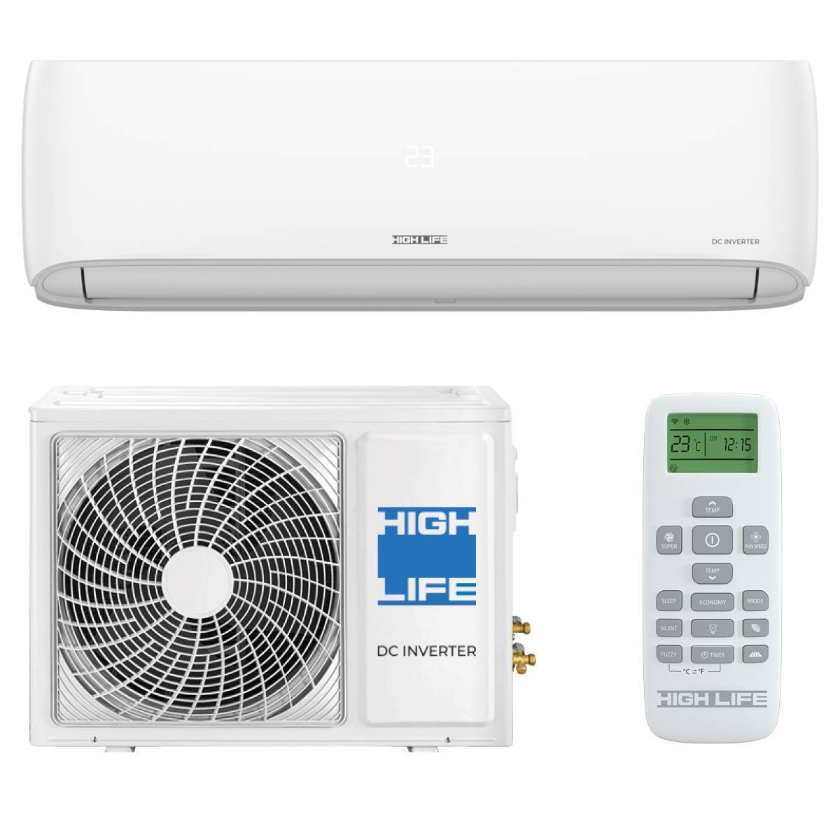 Кондиционер сплит-система High Life Comfort Class DC Inverter ACHL-09CC-I-CHDV02S