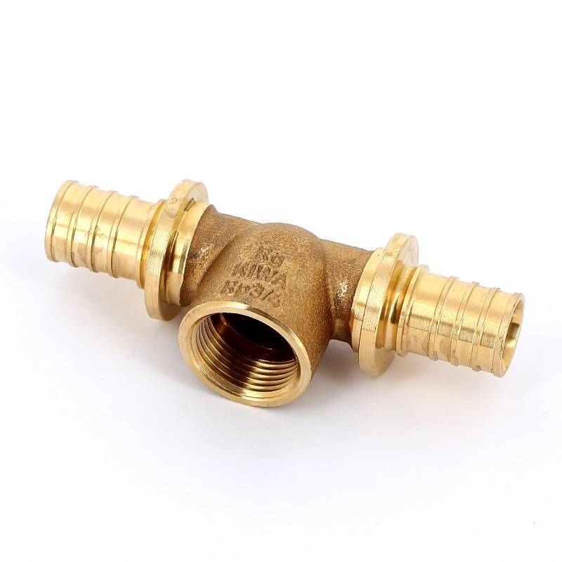 Тройник надвижной бронзовый REHAU RAUTITAN RX 25-3/4-25 ВР 366020