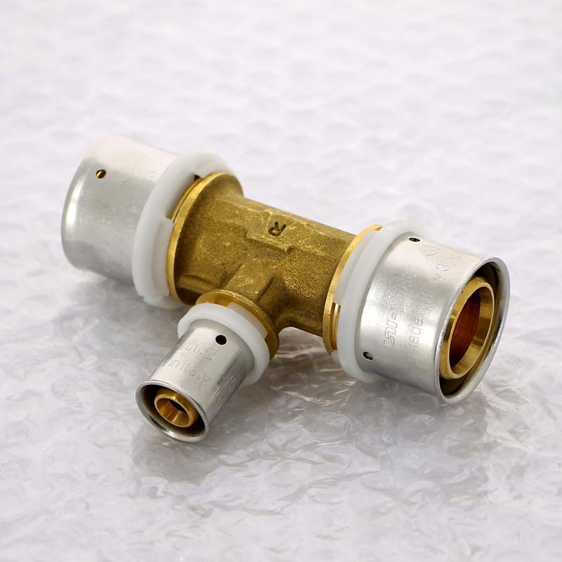 Тройник пресс Uni-Fitt 32х16х32 мм 706G9690