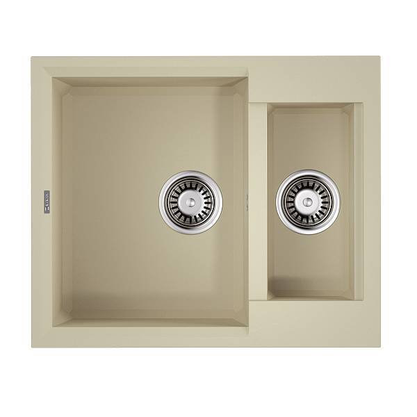Кухонная мойка Omoikiri Sakaime 60-2-BE Tetogranit 60x50 см ваниль 4993909
