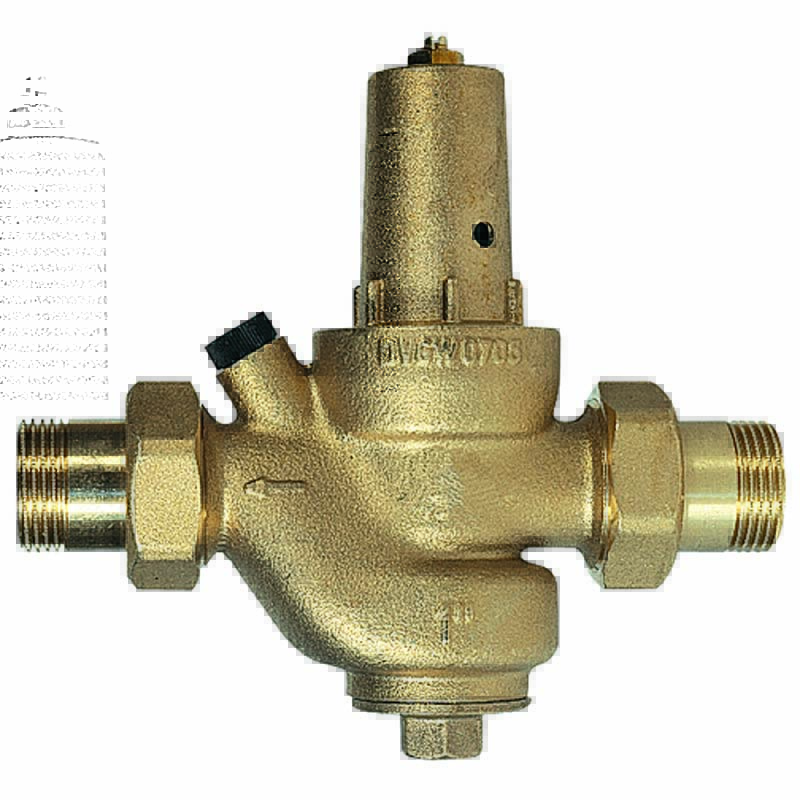 Редуктор давления Watts DRV 1 1/4 1.5-6.5 бар PN25 с отверстием под манометр 10015743