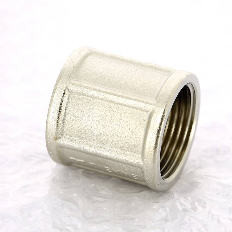 Муфта резьбовая никелированная Tiemme ВР-ВР 1 1500154