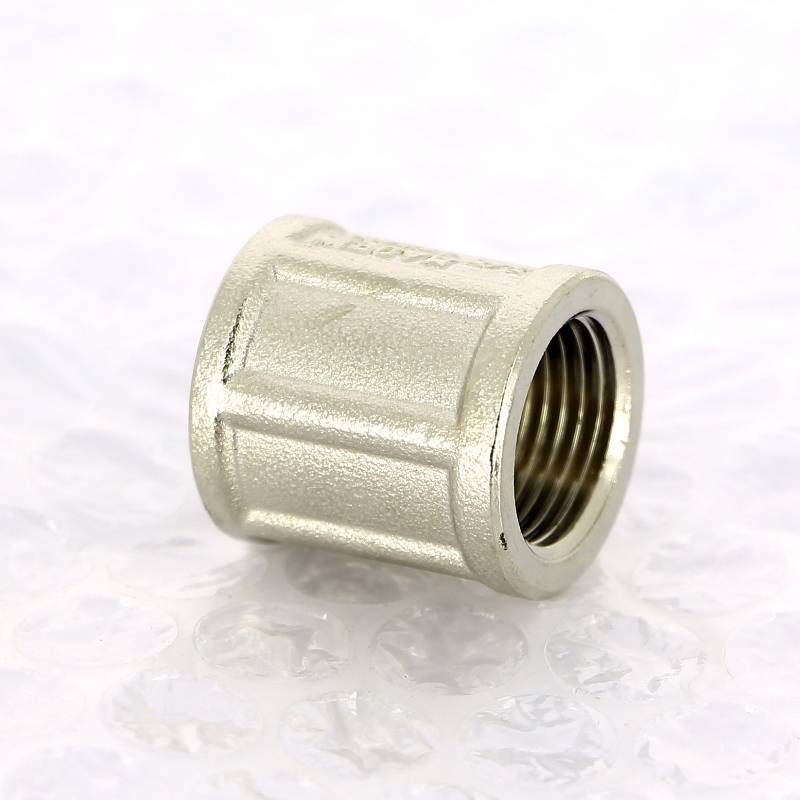 Муфта резьбовая никелированная Tiemme ВР-ВР 3/8 1500461