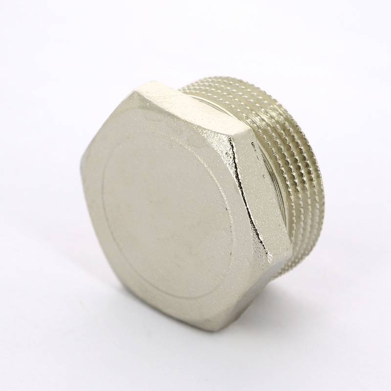 Заглушка никелированная Tiemme 1 1/4 наружная резьба 1500488