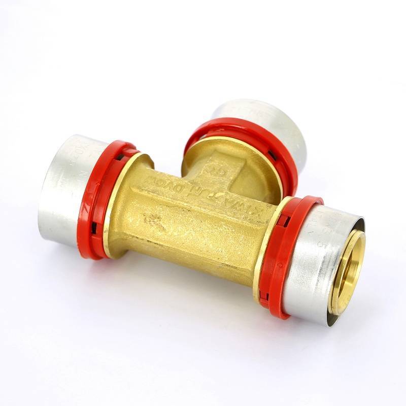 Тройник пресс Tiemme 40 мм 1650083