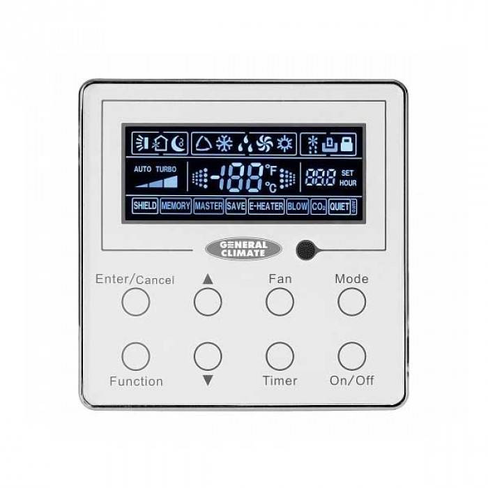 Пульт управления проводной General Climate GC-WR04DS DV-MAXi2 GC-WR04DS