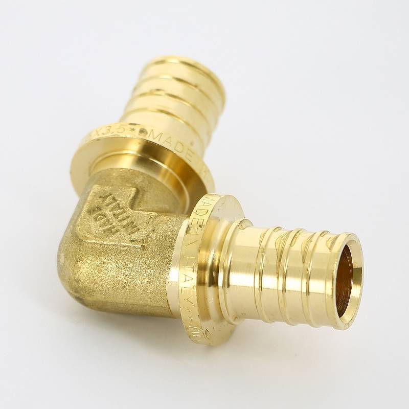 Угол аксиальный Uni-Fitt 25 мм латунь 743G8800