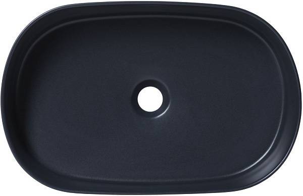 Раковина накладная Allen Brau Fantasy 55 см черный 4.11022.31